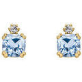 Boucles oreilles Brillaxis Boucles d'oreilles or topazes oxydes Grenoble