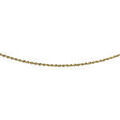 Collier Brillaxis Collier maille corde torsad&eacute;e 2.6mm Jaune