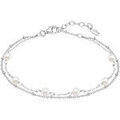 Bracelets Lotus Bracelet Double Silver Perle argent Grenoble