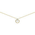 Colliers sur Grenoble : Collier Brillaxis Collier cercle or jaune barrette oxydes