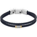 Bracelets Fossil Bracelet homme double rang bleu Grenoble