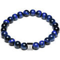 Bracelets Gemini Bracelet homme Gemini perles oeil de tigre bleu 8 mm Grenoble