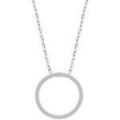 Collier Lotus Collier Silver cercle oxydes Grenoble
