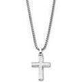 Colliers sur Grenoble : Collier Lotus Collier Style acier pendentif croix