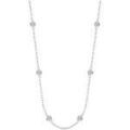 Collier Lotus Collier Silver oxydes