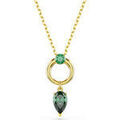 Collier Swarovski Collier Mesmera dor&eacute; vert Jaune Grenoble