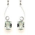 Boucles d'oreille sur Grenoble : Boucles oreilles Andrea Marazzini Boucles d'oreilles Ovale peridot
