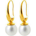 Boucles d'oreille sur Grenoble : Boucles oreilles Brillaxis Boucles d'oreilles acier perle blanche