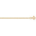 Colliers sur Grenoble : Collier Brillaxis Cha&icirc;ne or jaune 18 carats maille for&ccedil;at 1.2mm Jaune