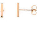 Boucles d'oreille sur Grenoble : Boucles oreilles Brillaxis Boucles d'oreilles tube or jaune 18 carats