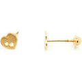 Boucles d'oreille sur Grenoble : Boucles oreilles Brillaxis Boucles d'oreilles &agrave; vis en or 18 carats Jaune