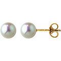 Boucles oreilles Brillaxis Boucles d'oreilles perle de culture 5 mm Grenoble