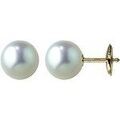 Boucles oreilles Brillaxis Boucles d'oreilles perle de culture or Grenoble