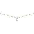 Collier Brillaxis Collier or jaune et pierres blanches Grenoble