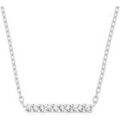 Colliers sur Grenoble : Collier Brillaxis Collier barrette or 18 carats diamants