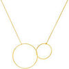Collier Brillaxis Collier double anneaux or 750/1000