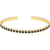 Bracelets Bangle Up Jonc collection Lumi bleu nuit