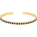 Bracelets sur Grenoble : Bracelets Bangle Up Jonc collection Lumi bleu nuit