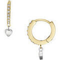 Boucles d'oreille sur Grenoble : Boucles oreilles Fossil Cr&eacute;oles Sadie Tokens Of Affection Multicolore