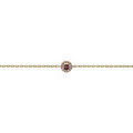 Bracelets sur Grenoble : Bracelets Brillaxis Bracelet or jaune 18 carats rubis diamants