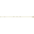 Bracelets Brillaxis Bracelet or jaune barrettes diamants