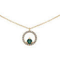 Collier Brillaxis Collier cercle or diamants émeraude Jaune Collier Brillaxis Collier cercle or diamants émeraude Jaune Grenoble