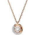 Collier Swarovski Pendentif Dextera ros&eacute; Rose