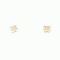 Boucles d'oreille sur Grenoble : Boucles oreilles Bijoux Basques Boucles d'oreilles croix basque or 9 carats 6mm