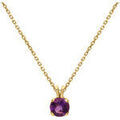 Collier Brillaxis Collier or jaune 18 carats am&eacute;thyste Jaune