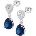 Boucles oreilles Lotus Boucles d'oreilles Silver poire bleue Grenoble