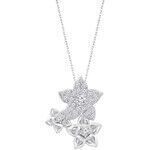 Collier Lotus Collier Silver fleurs