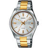 Boucles oreilles Casio Montre Classique acier bicolore
