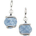 Boucles oreilles Andrea Marazzini Boucles d'oreilles Rhodium Ice Blue Grenoble