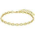 Bracelets Lotus Bracelet Silver argent dor&eacute; oxydes Jaune Grenoble
