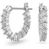 Boucles oreilles Swarovski Cr&eacute;oles Swarosvki Vittore mini Blanc