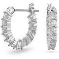 Boucles d'oreille sur Grenoble : Boucles oreilles Swarovski Cr&eacute;oles Swarosvki Vittore mini Blanc