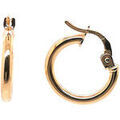 Boucles d'oreille sur Grenoble : Boucles oreilles Brillaxis Cr&eacute;oles or jaune 9 carats 10 mm Jaune