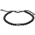 Bracelets Fossil Bracelet homme pierres de lave noire Grenoble