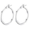 Boucles oreilles Lotus Boucles d'oreilles cr&eacute;oles Silver Blanc Grenoble