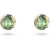 Boucles oreilles Swarovski Boucles d'oreilles clous Chroma vertes
