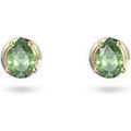 Boucles d'oreille sur Grenoble : Boucles oreilles Swarovski Boucles d'oreilles clous Chroma vertes