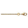 Collier Brillaxis Cha&icirc;ne plaqu&eacute; or 42cm Jaune Grenoble