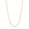 Collier Sif Jakobs Cha&icirc;ne Luce petit format Jaune
