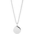 Collier Sif Jakobs Collier FOLLINA PIANURA PICCOLO argent &agrave; graver Blanc
