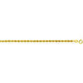 Colliers sur Grenoble : Collier Brillaxis Cha&icirc;ne corde creuse 2.7mm or jaune 9K Jaune