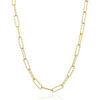 Collier Sif Jakobs Cha&icirc;ne Luce Grande Jaune