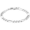 Bracelets Brillaxis Bracelet en argent rhodi&eacute; 21cm Blanc Grenoble
