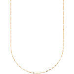 Collier Brillaxis Chaine plaqu&eacute; or Jaune
