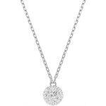 Collier Swarovski Pendentif Dextera sph&egrave;re Blanc