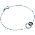 Bracelets Brillaxis Bracelet argent black et white Grenoble
